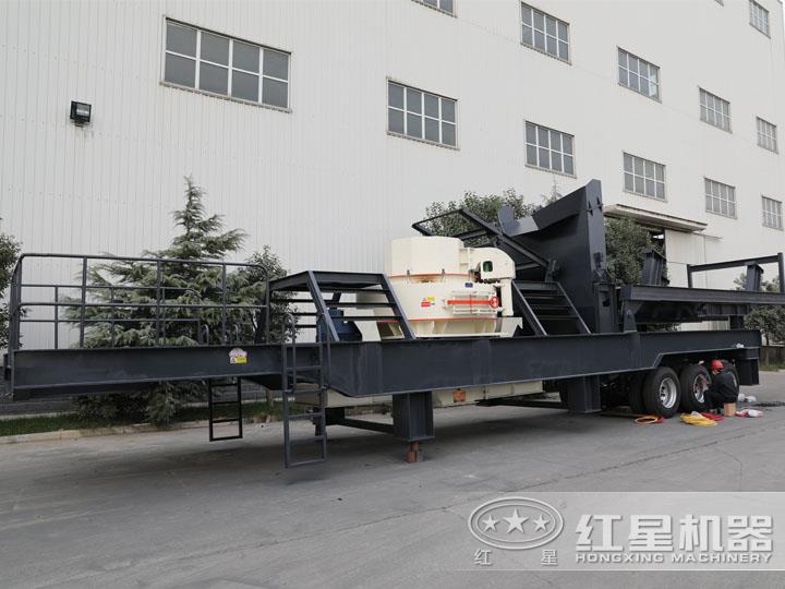 VSI沖擊式小型制砂碎石機，產量高，稀油自潤滑