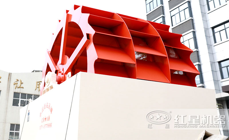 三輪輪斗式洗砂機(jī)，產(chǎn)量120-200t/h