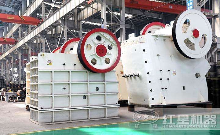 1060系列顎破機，時產量110-390噸