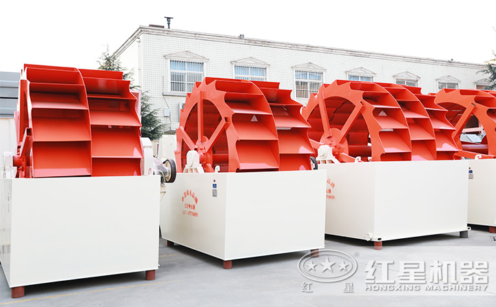 單輪、雙輪、三輪洗砂機，不同型號供君選擇 