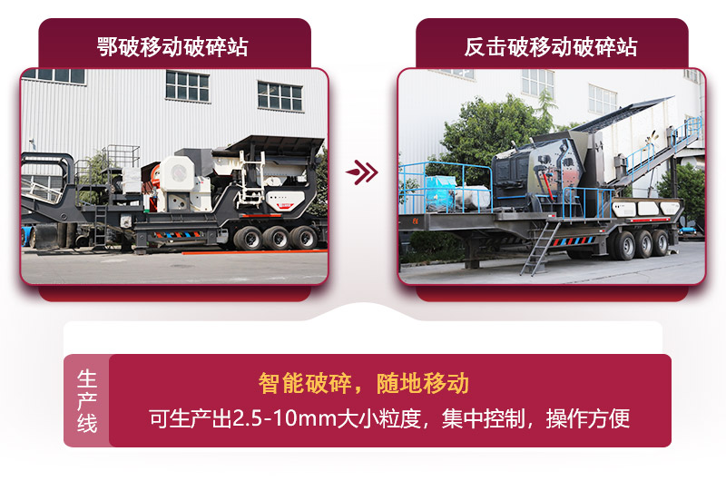 流動式建筑垃圾破碎機標準組合，投資少，效益高 