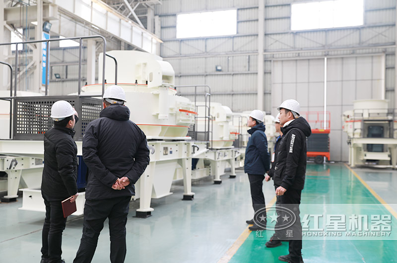 用戶到場參觀，真實感受制砂效果
